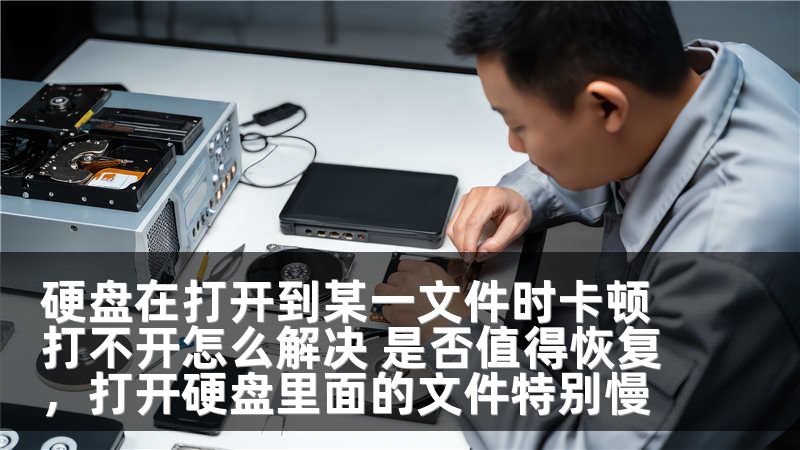 硬盘在打开到某一文件时卡顿打不开怎么解决 是否值得恢复，打开硬盘里面的文件特别慢