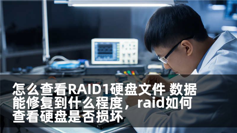 怎么查看RAID1硬盘文件 数据能修复到什么程度，raid如何查看硬盘是否损坏