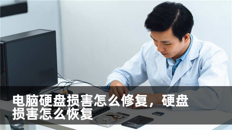 电脑硬盘损害怎么修复,硬盘损害怎么恢复
