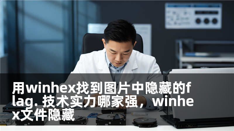 用winhex找到图片中隐藏的flag. 技术实力哪家强，winhex文件隐藏