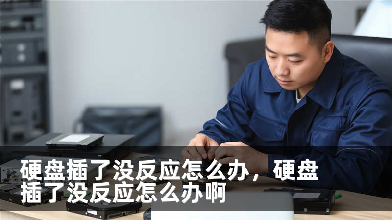 硬盘插了没反应怎么办，硬盘插了没反应怎么办啊