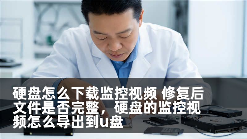 硬盘怎么下载监控视频 修复后文件是否完整,硬盘的监控视频怎么导出到u盘