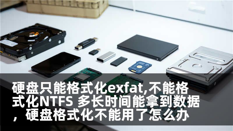 硬盘只能格式化exfat,不能格式化NTFS 多长时间能拿到数据，硬盘格式化不能用了怎么办