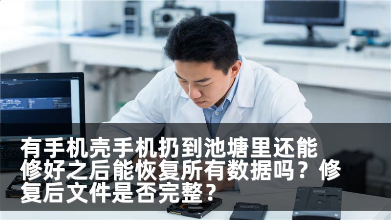有手机壳手机扔到池塘里还能修好之后能恢复所有数据吗？修复后文件是否完整？