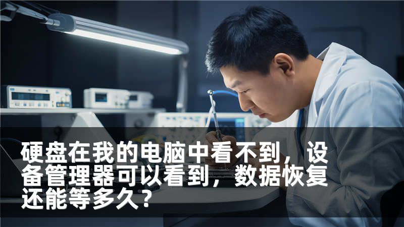 硬盘在我的电脑中看不到，设备管理器可以看到，数据恢复还能等多久？