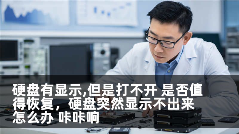 硬盘有显示,但是打不开 是否值得恢复，硬盘突然显示不出来怎么办 咔咔响