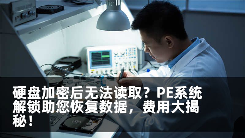硬盘加密后无法读取?PE系统解锁助您恢复数据,费用大揭秘!