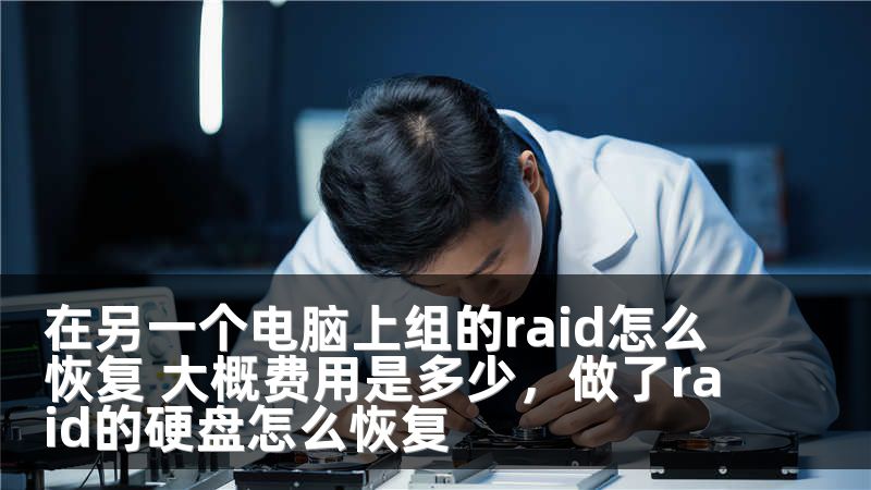 在另一个电脑上组的raid怎么恢复 大概费用是多少，做了raid的硬盘怎么恢复