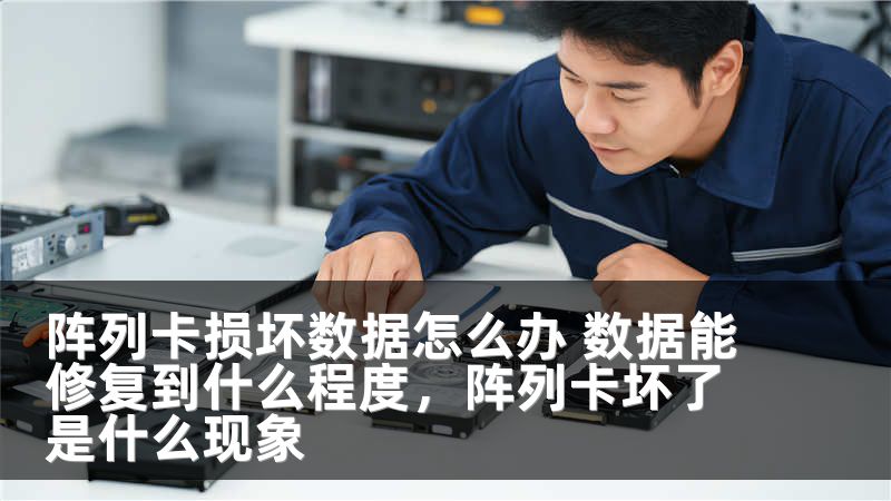 阵列卡损坏数据怎么办 数据能修复到什么程度，阵列卡坏了是什么现象