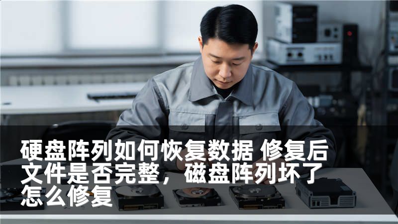 硬盘阵列如何恢复数据 修复后文件是否完整,磁盘阵列坏了怎么修复