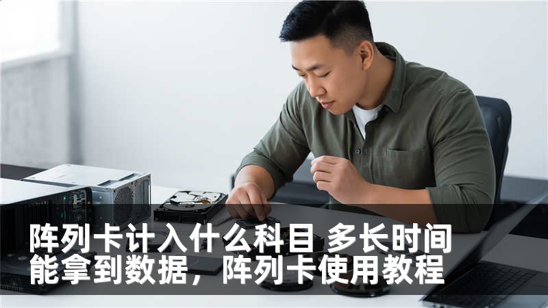 阵列卡计入什么科目 多长时间能拿到数据，阵列卡使用教程