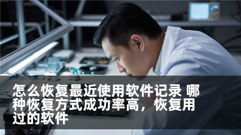 怎么恢复最近使用软件记录 哪种恢复方式成功率高，恢复用过的软件