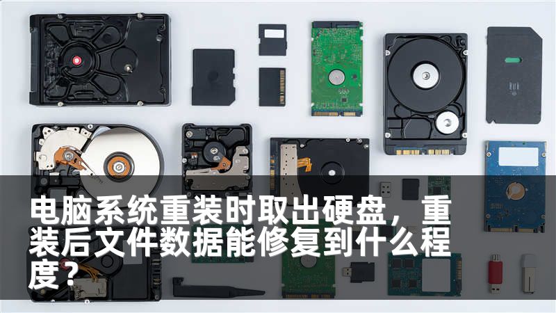 电脑系统重装时取出硬盘，重装后文件数据能修复到什么程度？