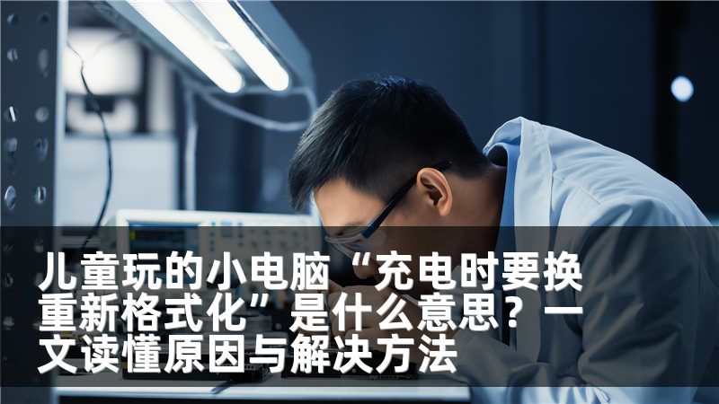 儿童玩的小电脑“充电时要换重新格式化”是什么意思?一文读懂原因与解决方法