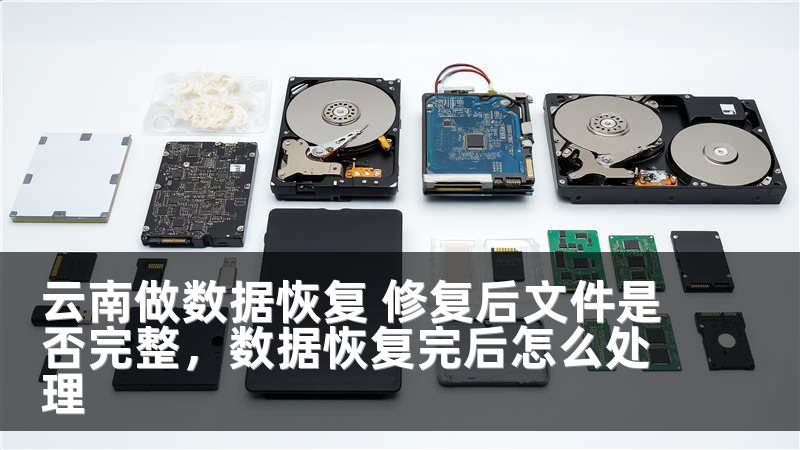云南做数据恢复 修复后文件是否完整，数据恢复完后怎么处理