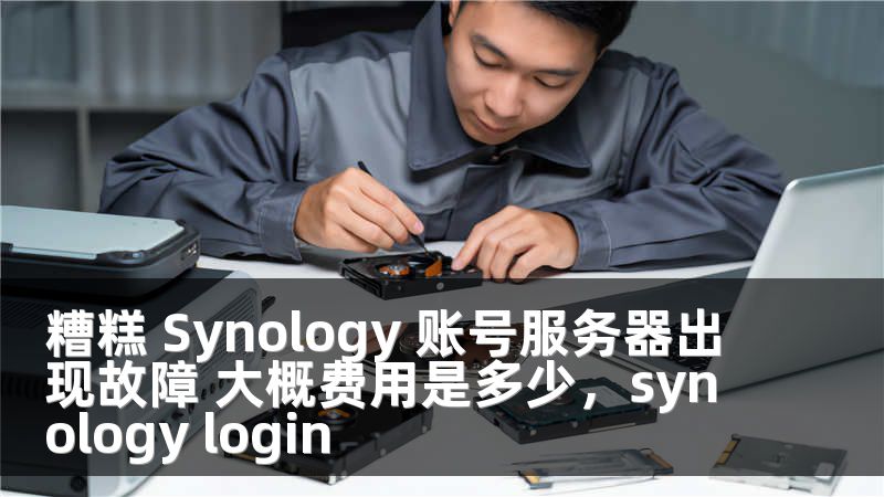 糟糕 Synology 账号服务器出现故障 大概费用是多少，synology login