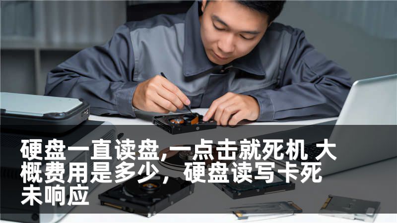硬盘一直读盘,一点击就死机 大概费用是多少，硬盘读写卡死未响应