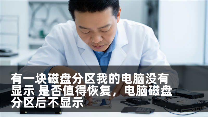 有一块磁盘分区我的电脑没有显示 是否值得恢复，电脑磁盘分区后不显示