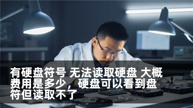 有硬盘符号 无法读取硬盘 大概费用是多少,硬盘可以看到盘符但读取不了