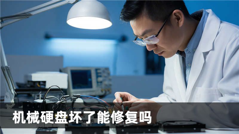 机械硬盘坏了能修复吗