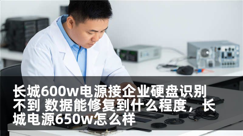 长城600w电源接企业硬盘识别不到 数据能修复到什么程度，长城电源650w怎么样
