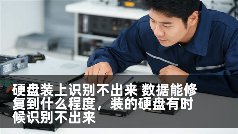 硬盘装上识别不出来 数据能修复到什么程度，装的硬盘有时候识别不出来