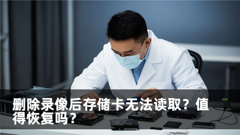 删除录像后存储卡无法读取？值得恢复吗？