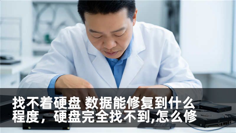 找不着硬盘 数据能修复到什么程度，硬盘完全找不到,怎么修