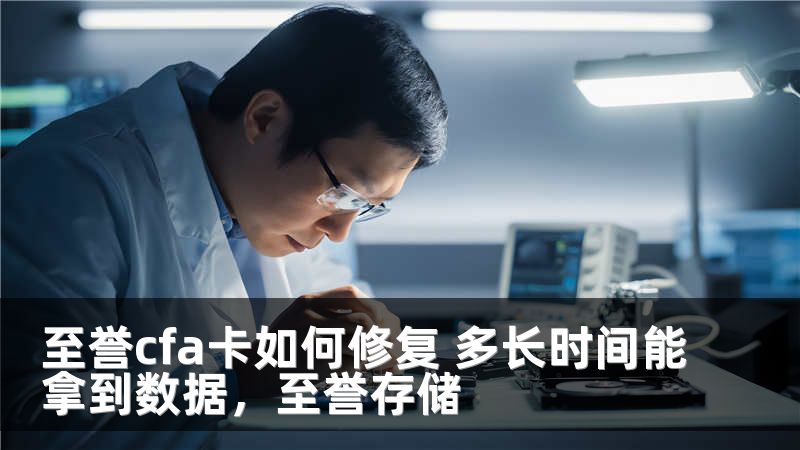 至誉cfa卡如何修复 多长时间能拿到数据，至誉存储
