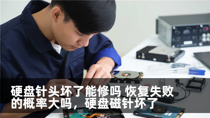 硬盘针头坏了能修吗 恢复失败的概率大吗，硬盘磁针坏了