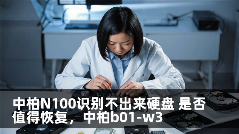 中柏N100识别不出来硬盘 是否值得恢复,中柏b01-w3