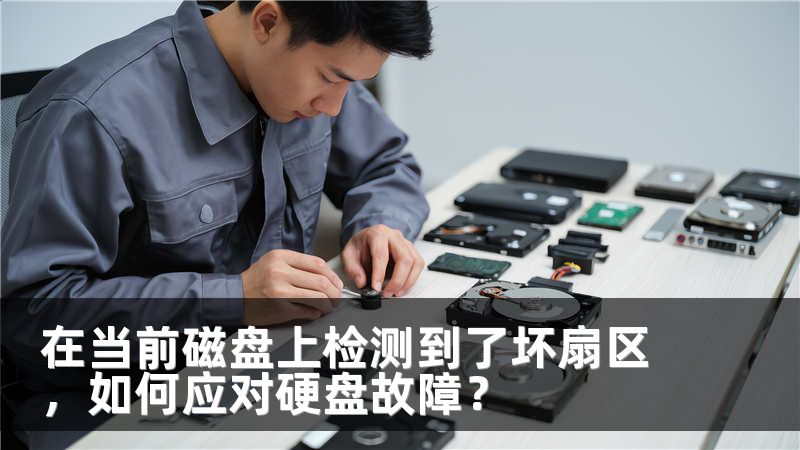 在当前磁盘上检测到了坏扇区，如何应对硬盘故障？