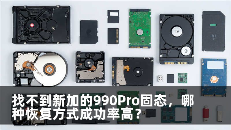 找不到新加的990Pro固态，哪种恢复方式成功率高？