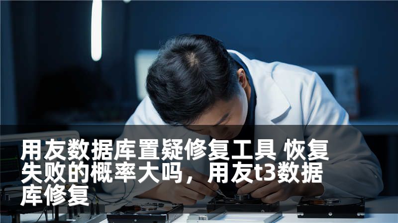 用友数据库置疑修复工具 恢复失败的概率大吗，用友t3数据库修复