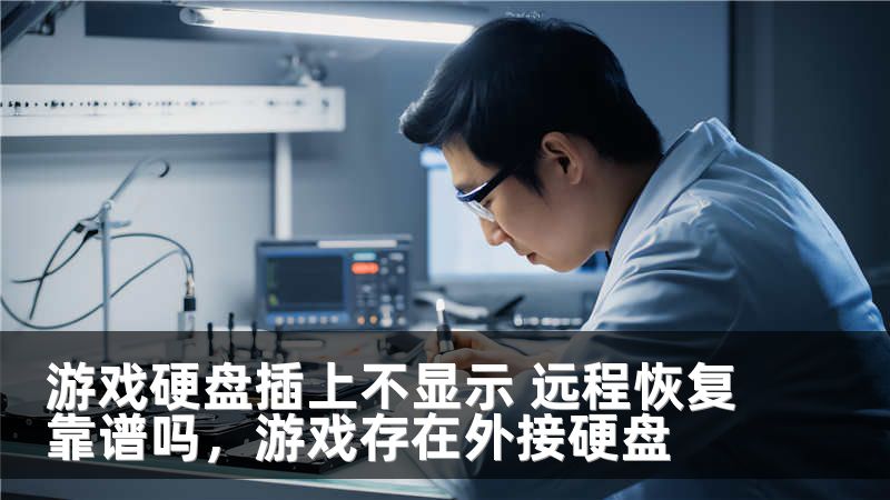 游戏硬盘插上不显示 远程恢复靠谱吗，游戏存在外接硬盘
