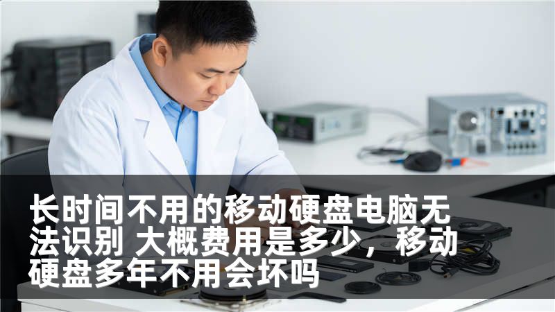 长时间不用的移动硬盘电脑无法识别 大概费用是多少,移动硬盘多年不用会坏吗