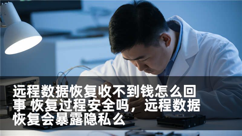 远程数据恢复收不到钱怎么回事 恢复过程安全吗，远程数据恢复会暴露隐私么