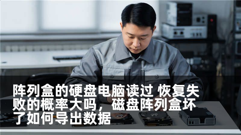 阵列盒的硬盘电脑读过 恢复失败的概率大吗,磁盘阵列盒坏了如何导出数据