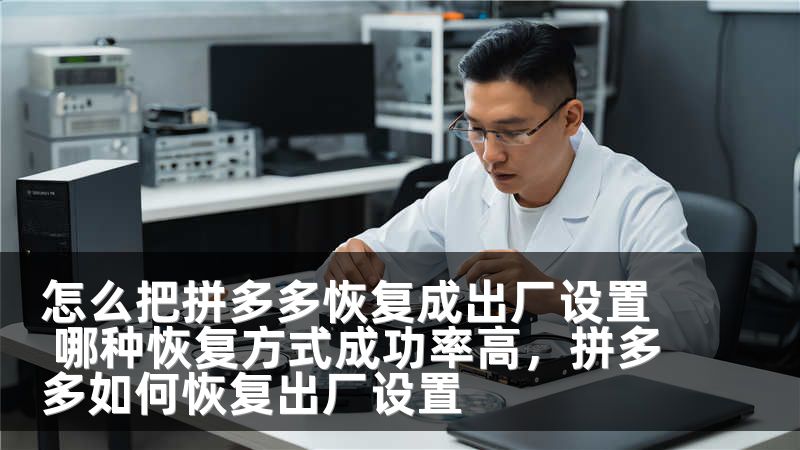 怎么把拼多多恢复成出厂设置 哪种恢复方式成功率高,拼多多如何恢复出厂设置