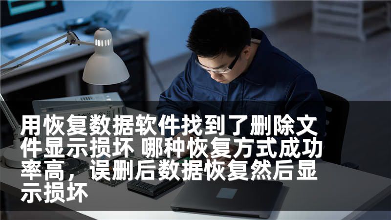 用恢复数据软件找到了删除文件显示损坏 哪种恢复方式成功率高，误删后数据恢复然后显示损坏