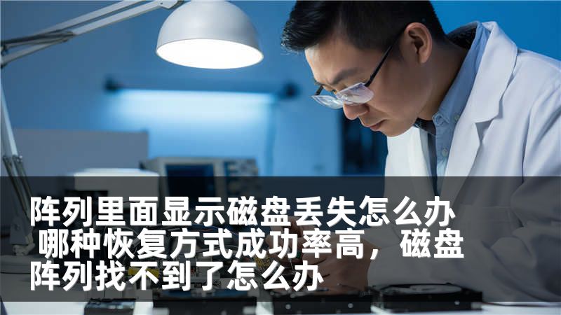 阵列里面显示磁盘丢失怎么办 哪种恢复方式成功率高，磁盘阵列找不到了怎么办