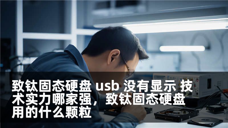 致钛固态硬盘 usb 没有显示 技术实力哪家强，致钛固态硬盘用的什么颗粒