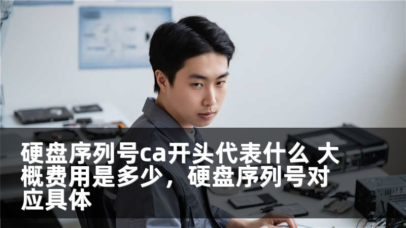 硬盘序列号ca开头代表什么 大概费用是多少，硬盘序列号对应具体