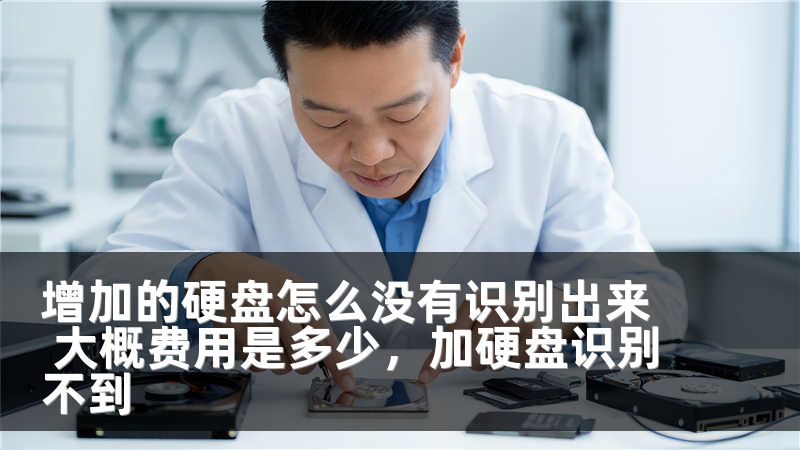 增加的硬盘怎么没有识别出来 大概费用是多少，加硬盘识别不到