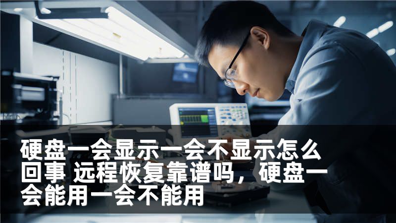 硬盘一会显示一会不显示怎么回事 远程恢复靠谱吗,硬盘一会能用一会不能用