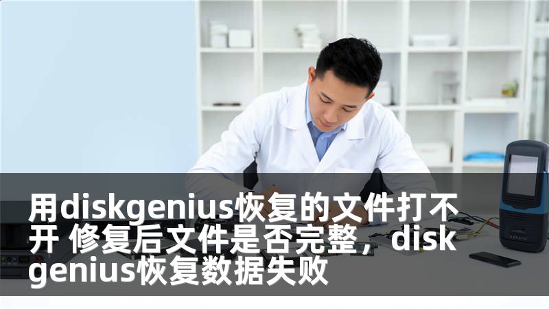 用diskgenius恢复的文件打不开 修复后文件是否完整，diskgenius恢复数据失败