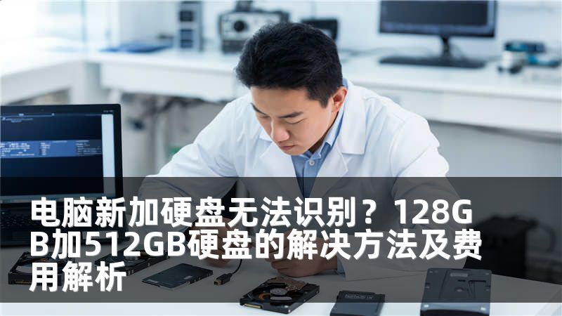 电脑新加硬盘无法识别？128GB加512GB硬盘的解决方法及费用解析