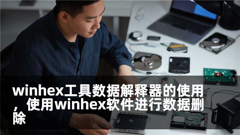 winhex工具数据解释器的使用，使用winhex软件进行数据删除