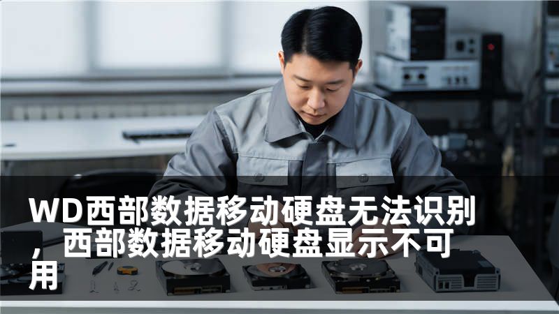 WD西部数据移动硬盘无法识别，西部数据移动硬盘显示不可用