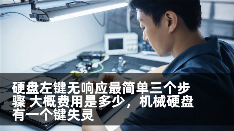 硬盘左键无响应最简单三个步骤 大概费用是多少，机械硬盘有一个键失灵